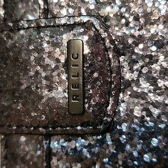 Relic Sparkling Silver Wallet, Smooth Finish NWT - Picture 6 of 12